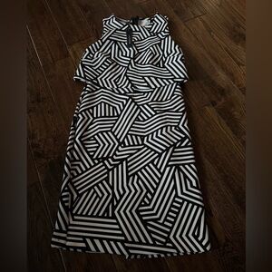 Metaphor Missy Twoffer Printed Fitted Dress